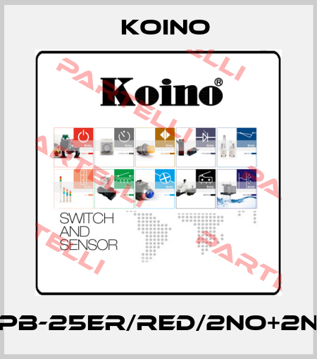 KPB-25ER/RED/2NO+2NC Koino