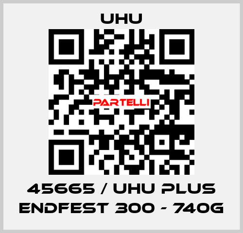 45665 / Uhu Plus Endfest 300 - 740g UHU