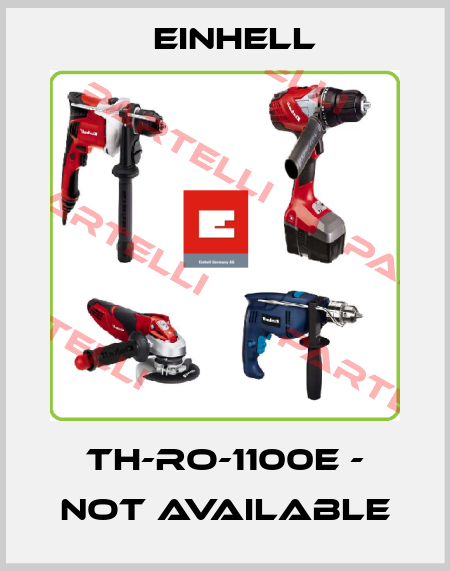 TH-RO-1100E - not available Einhell