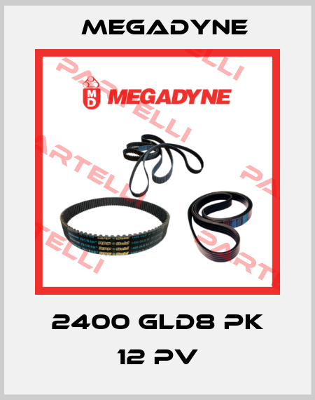 2400 GLD8 PK 12 PV Megadyne