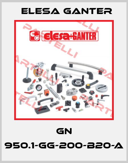 GN 950.1-GG-200-B20-A Elesa Ganter