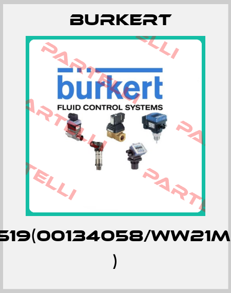 6519(00134058/WW21MM ) Burkert