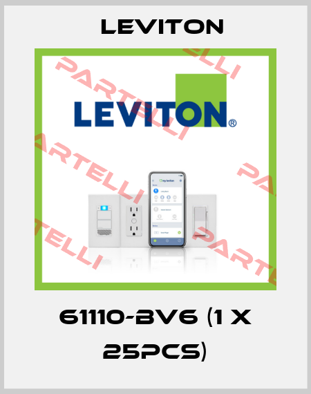 61110-BV6 (1 x 25pcs) Leviton