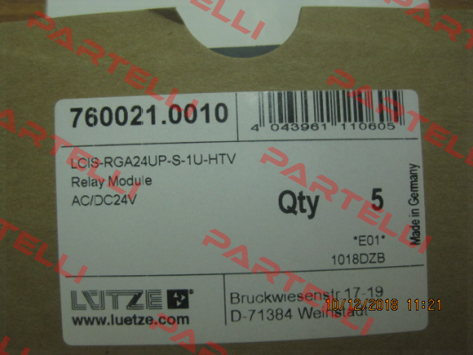 760021.0010 Luetze