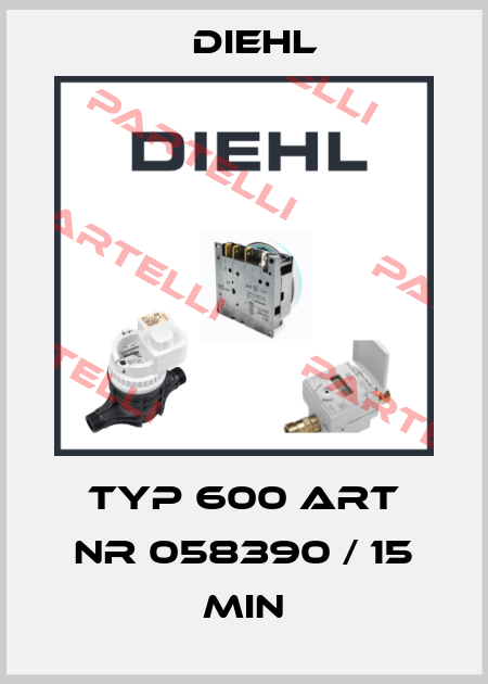 Typ 600 Art Nr 058390 / 15 min Diehl