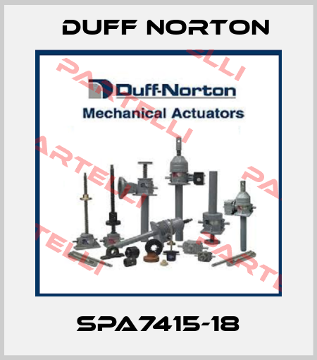 SPA7415-18 Duff Norton