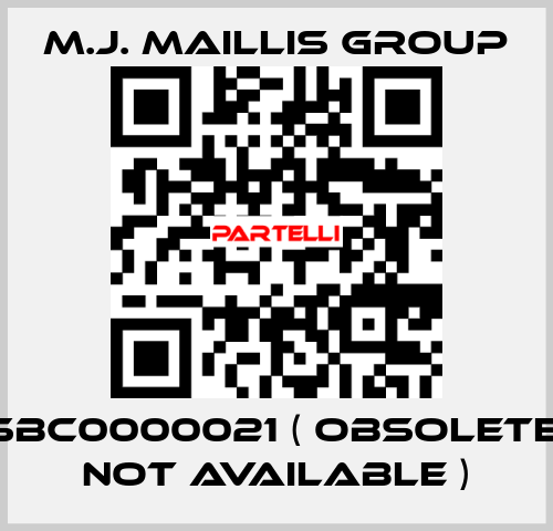 SBC0000021 ( obsolete, not available ) M.J. MAILLIS GROUP
