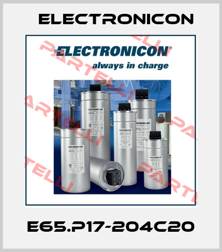 E65.P17-204C20 Electronicon