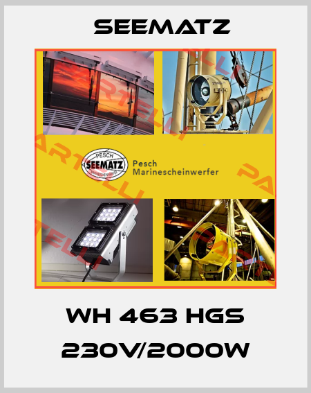 WH 463 HGS 230V/2000W Seematz
