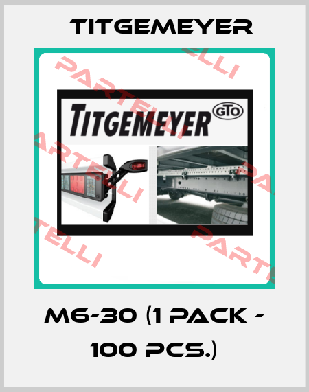 M6-30 (1 pack - 100 pcs.) Titgemeyer