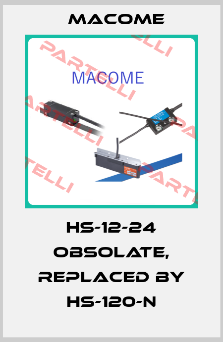 HS-12-24 obsolate, replaced by HS-120-N Macome