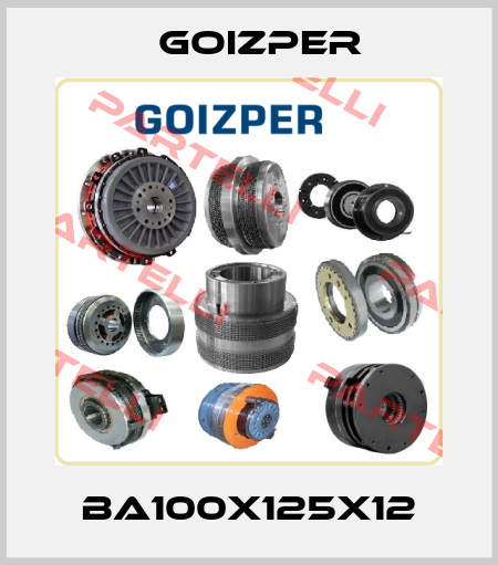 BA100x125x12 Goizper