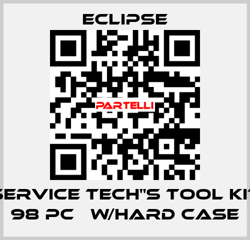 SERVICE TECH"S TOOL KIT 98 PC   w/HARD CASE Eclipse