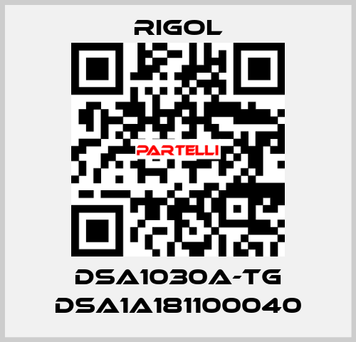 DSA1030A-TG DSA1A181100040 Rigol