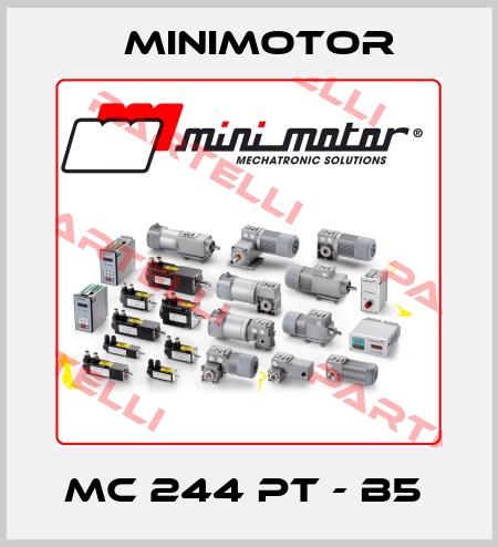 MC 244 PT - B5  Minimotor