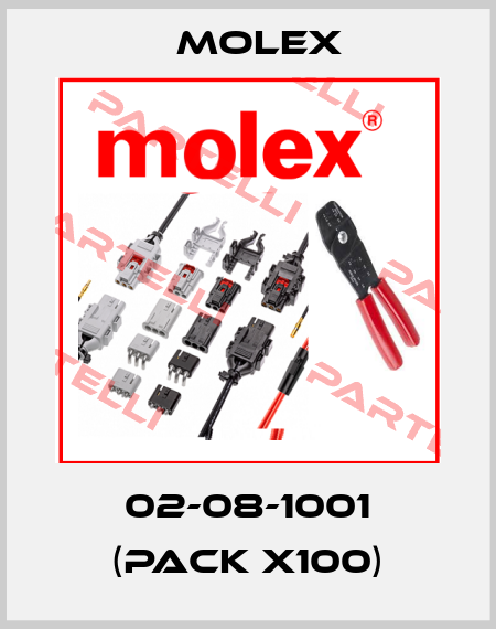 02-08-1001 (pack x100) Molex