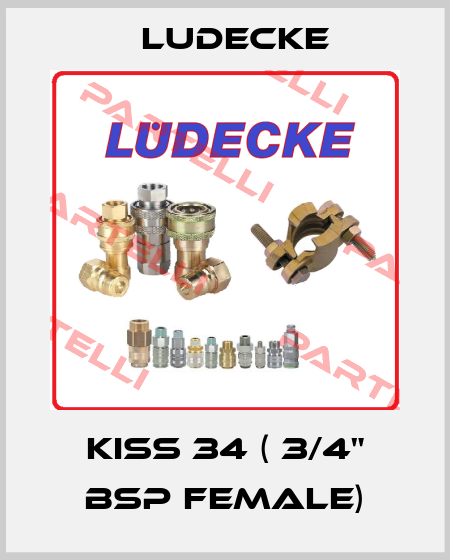 KISS 34 ( 3/4" BSP FEMALE) Ludecke