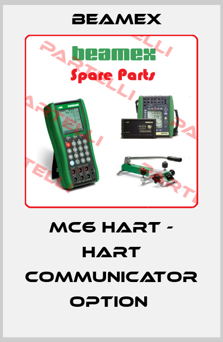MC6 HART - HART COMMUNICATOR OPTION  Beamex