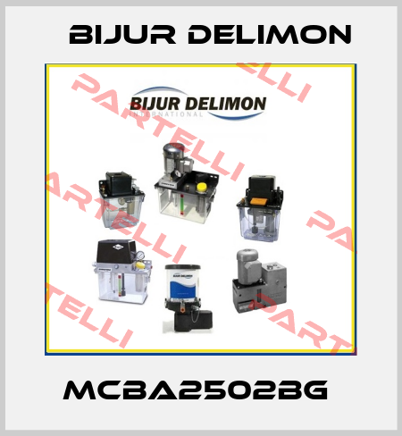 MCBA2502BG  Bijur Delimon