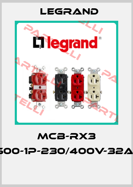 MCB-RX3 4500-1P-230/400V-32A-C  Legrand
