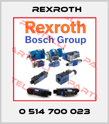 0 514 700 023 Rexroth