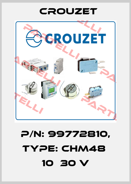 P/N: 99772810, Type: CHM48  10→30 V Crouzet