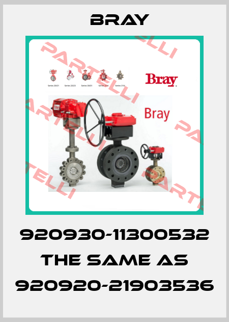 920930-11300532 the same as 920920-21903536 Bray