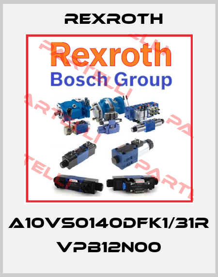 A10VS0140DFK1/31R VPB12N00 Rexroth