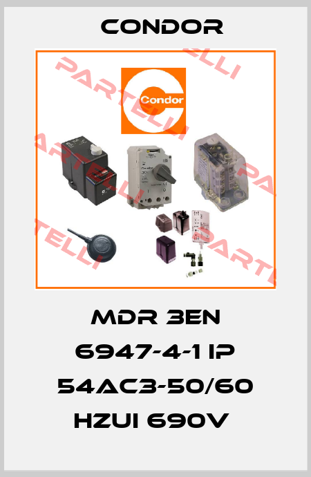 MDR 3EN 6947-4-1 IP 54AC3-50/60 HZUI 690V  Condor