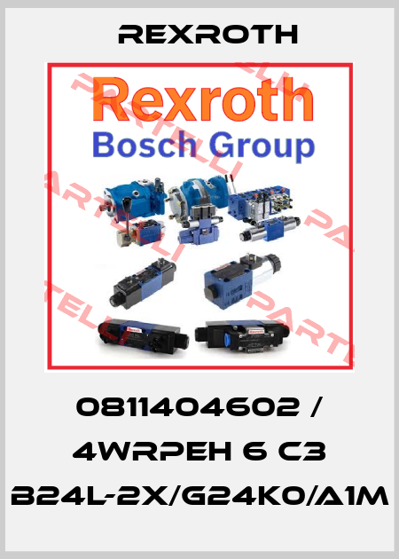 0811404602 / 4WRPEH 6 C3 B24L-2X/G24K0/A1M Rexroth