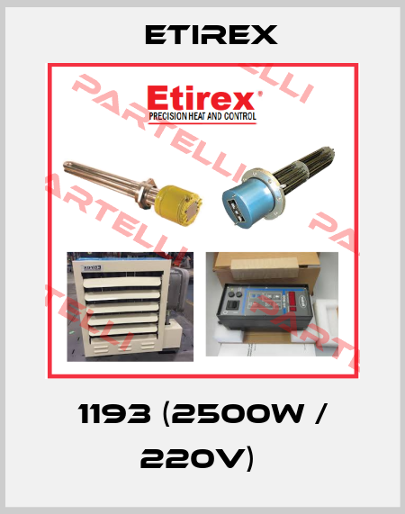 1193 (2500W / 220V)  Etirex
