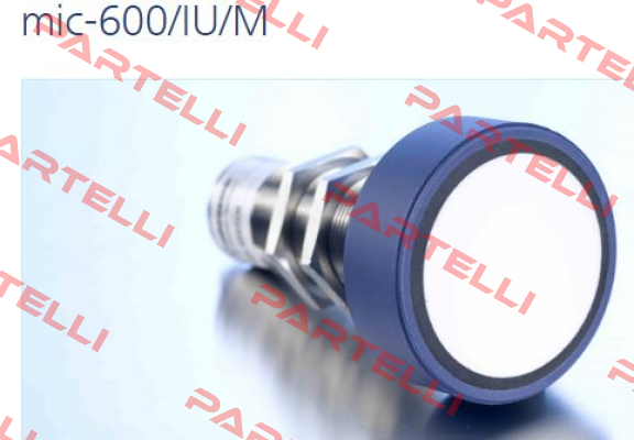 p/n: 22522, Type: mic-600/IU/M Microsonic