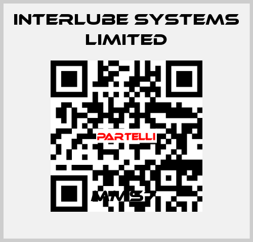 MMS7  Interlube Systems Limited