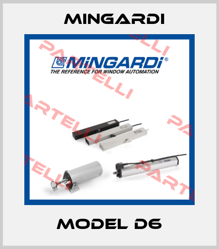 MODEL D6 Mingardi