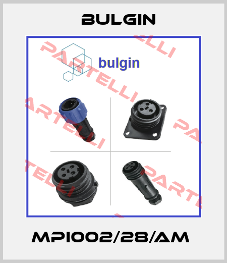MPI002/28/AM  Bulgin