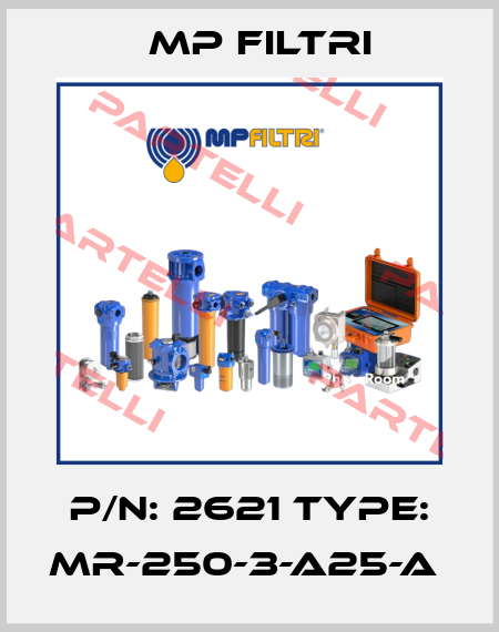 P/N: 2621 Type: MR-250-3-A25-A  MP Filtri