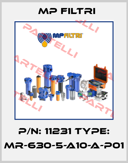 P/N: 11231 Type: MR-630-5-A10-A-P01 MP Filtri