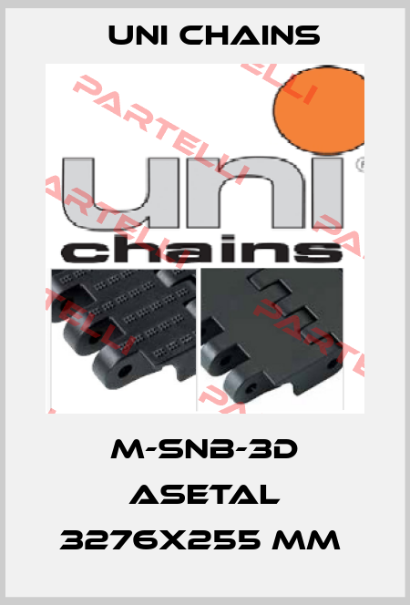 M-SNB-3D ASETAL 3276X255 MM  Uni Chains