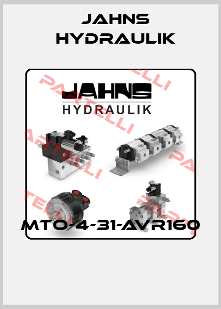 MTO-4-31-AVR160  Jahns hydraulik