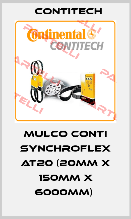 MULCO CONTI SYNCHROFLEX AT20 (20MM X 150MM X 6000MM)  Contitech