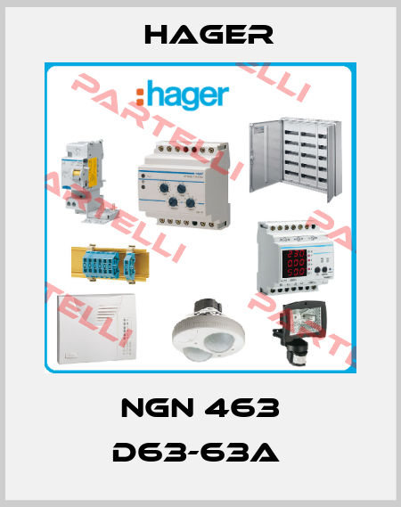 NGN 463 D63-63A  Hager