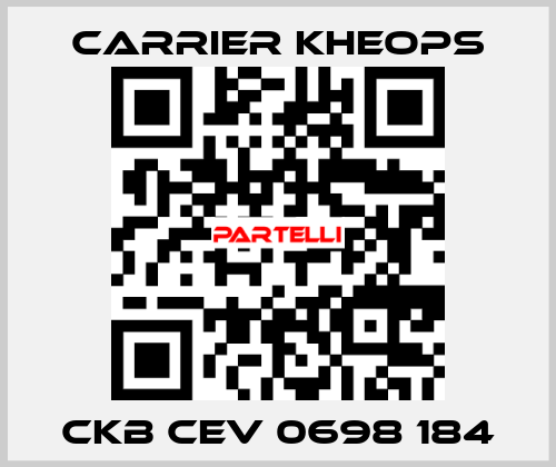CKB CEV 0698 184 Carrier Kheops