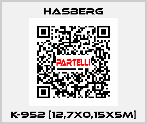 K-952 [12,7x0,15x5M] Hasberg