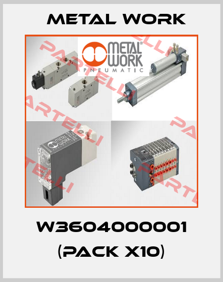 W3604000001 (pack x10) Metal Work