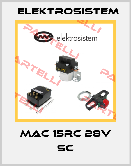 MAC 15RC 28V SC Elektrosistem
