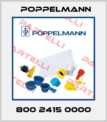 800 2415 0000 Poppelmann