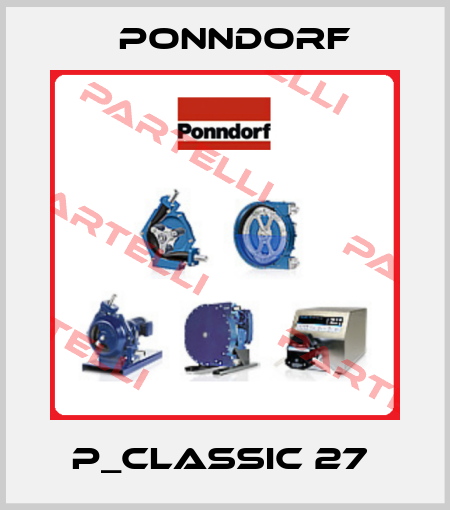 P_CLASSIC 27  Ponndorf