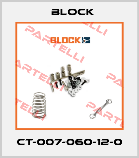 CT-007-060-12-0 Block