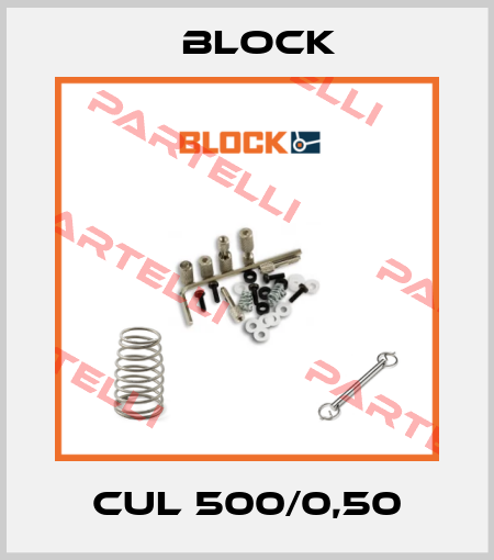 CUL 500/0,50 Block