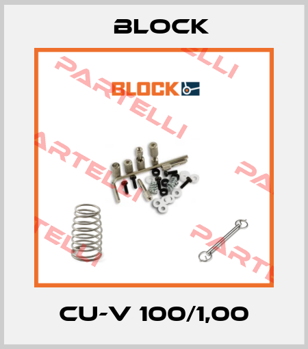 CU-V 100/1,00 Block